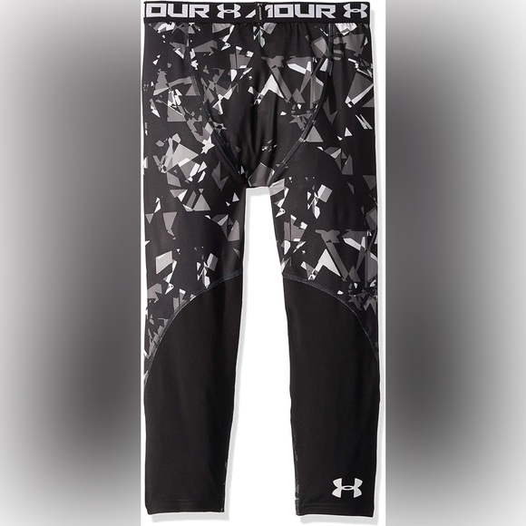 Under Armour Other - Under Armour EUC Boys' HeatGear Armour ¾ Printed Leggings